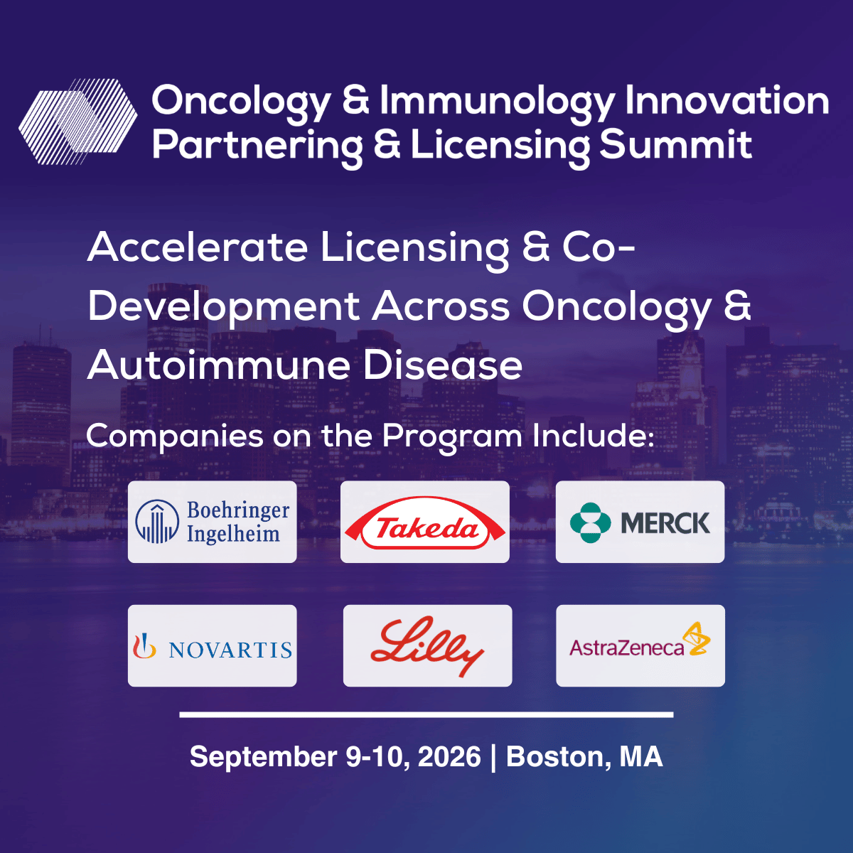 Oncology & Immunology Innovation Partnering & Licensing Summit logo